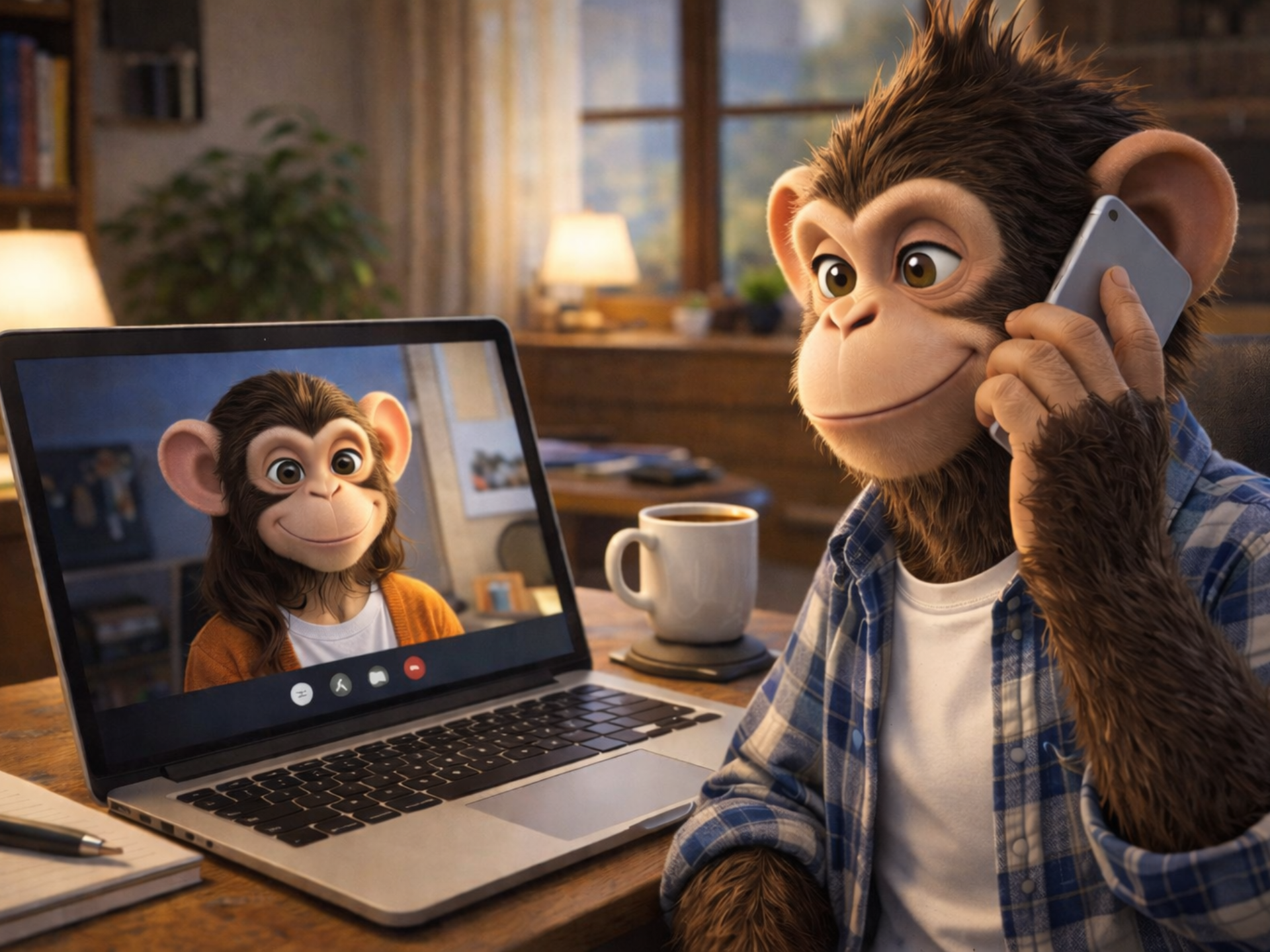 Monki en visio — contactez Monkey Lab