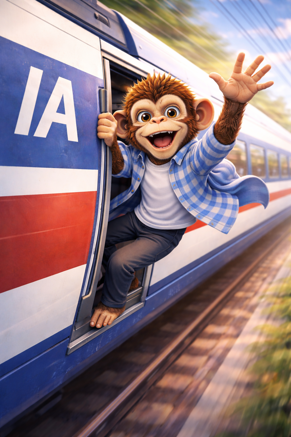 Monki dans un train IA lancé à pleine vitesse — remettre du mouvement