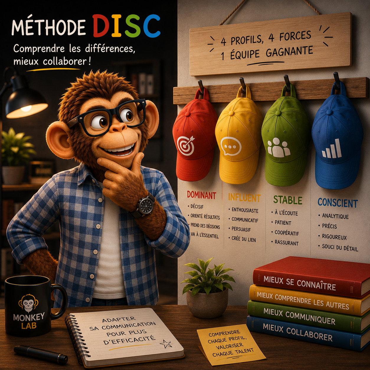 Formation DISC management pour PME — Monkey Lab